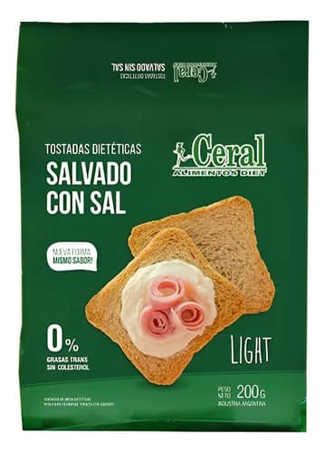 TOSTADAS SALVADO 200GR CERAL