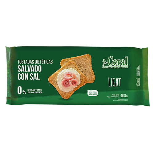 TOSTADAS DE MESA CON SAL 400GR CERAL