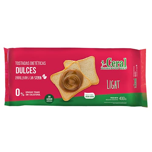 TOSTADAS X400G DULCE CERAL