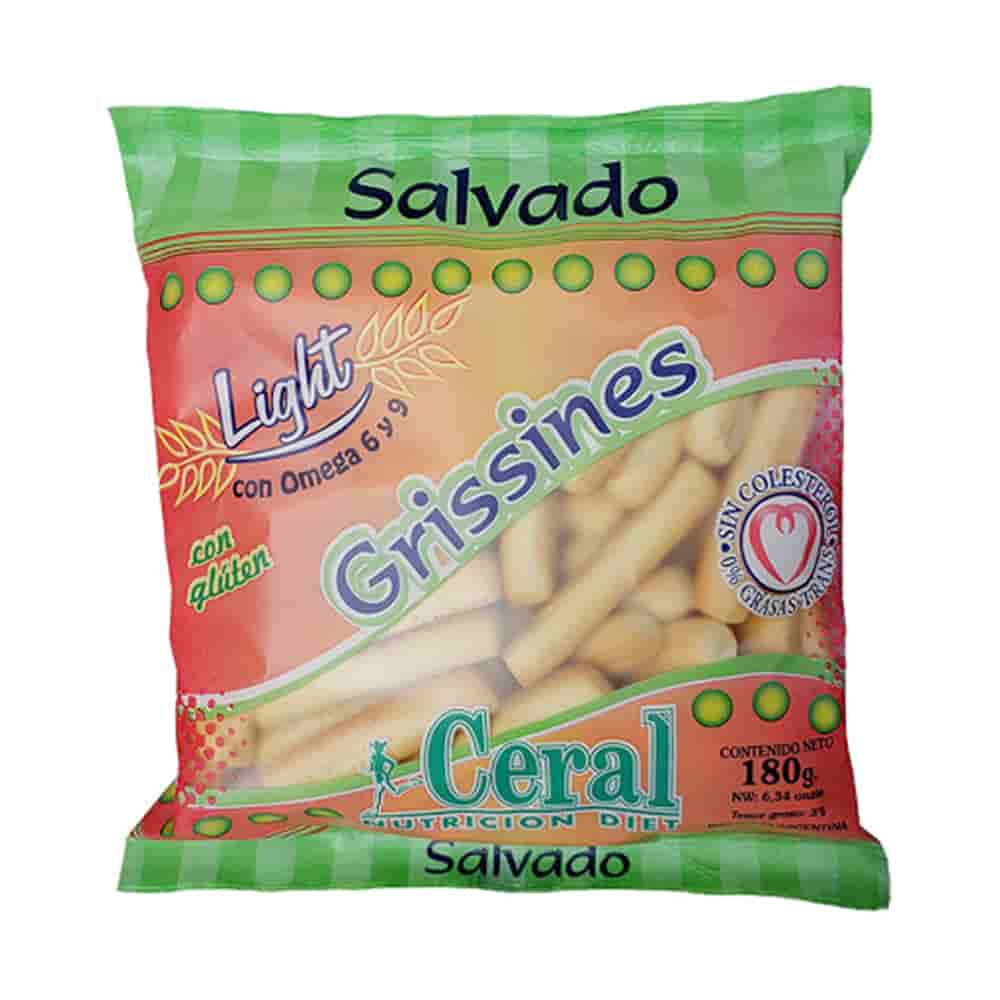 GRISINES X180G SALVADO CERAL