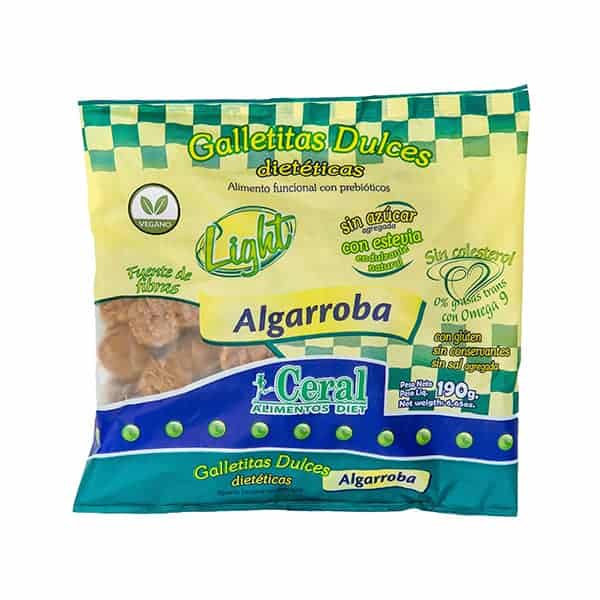 GALLETITAS INT. ALGARROBA LIGHT X380G CERAL