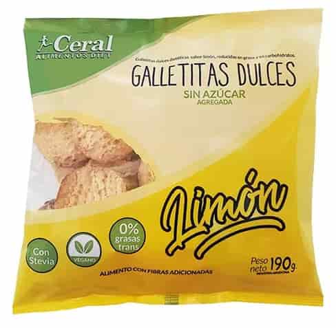 GALLETITAS LIGHT LIMON X380G CERAL