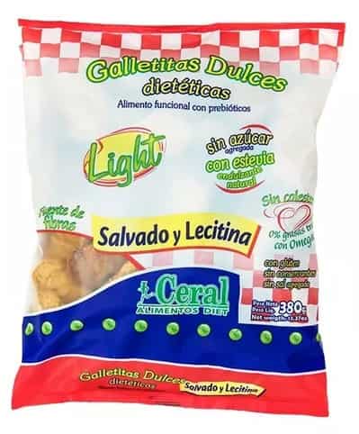 GALLETITAS LIGHT LECITINA Y SALV X380G CERAL