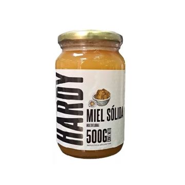 MIEL SOLIDA MULTIFLORAL 500GR HARDY