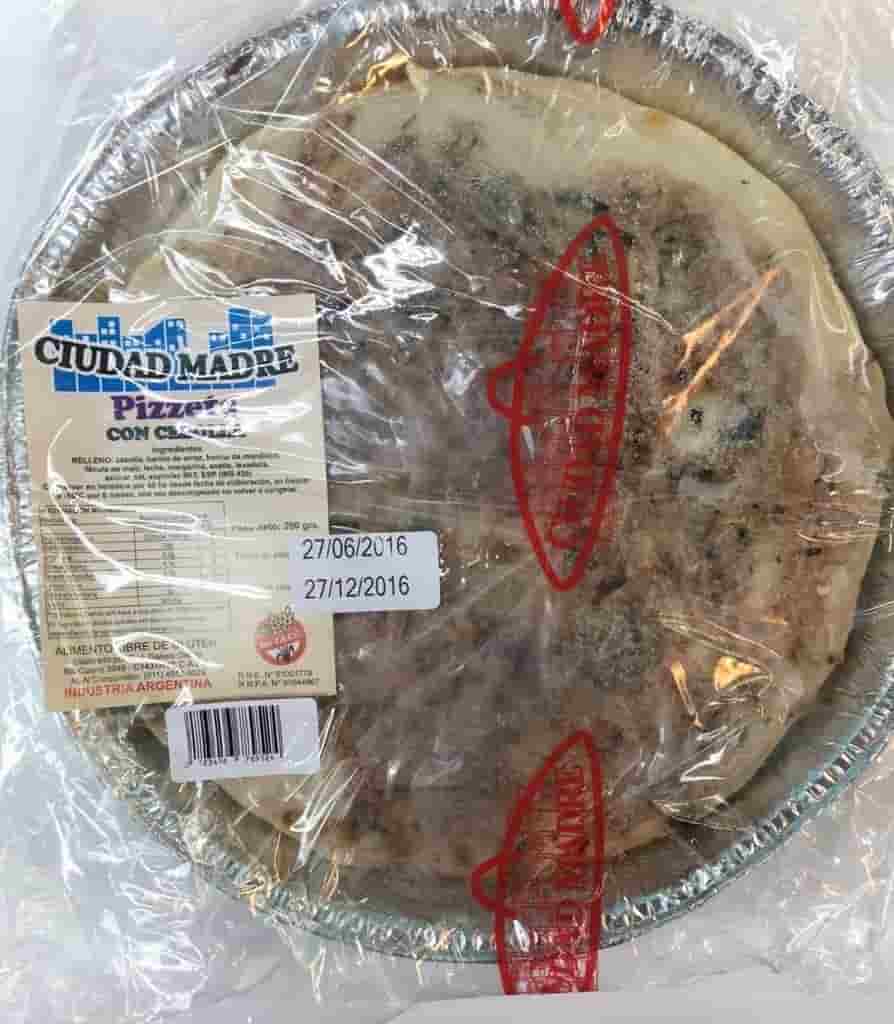 PIZZETA DE CEBOLLA 200GR SIN TACC CIUDAD MADRE