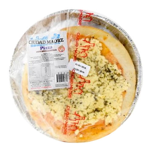 PIZZA NAPOLITANA 480GR SIN TACC CIUDAD MADRE