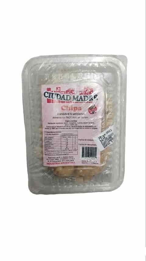 CHIPA X6 SIN TACC CIUDAD MADRE