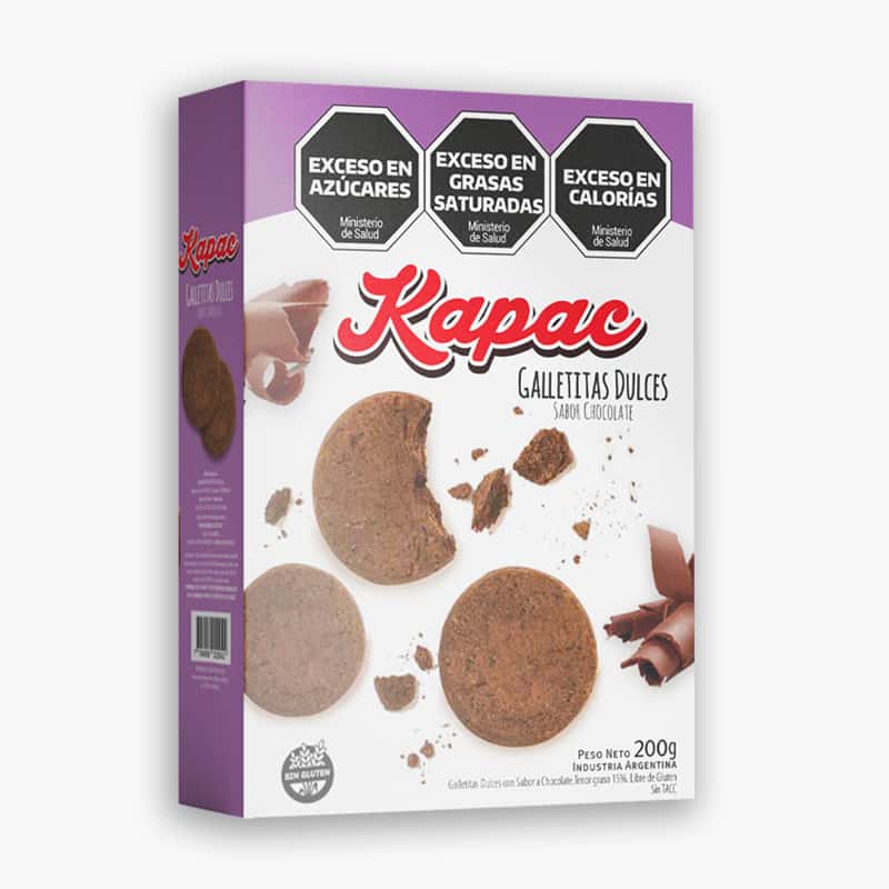 GALLETITAS DE CHOCOLATE X200GR KAPAC