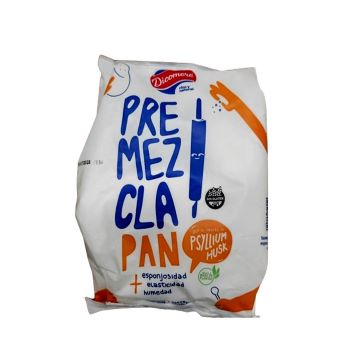 PREMEZCLA PAN C/PSYLLIUM SIN TACC 450GR DICOMERE