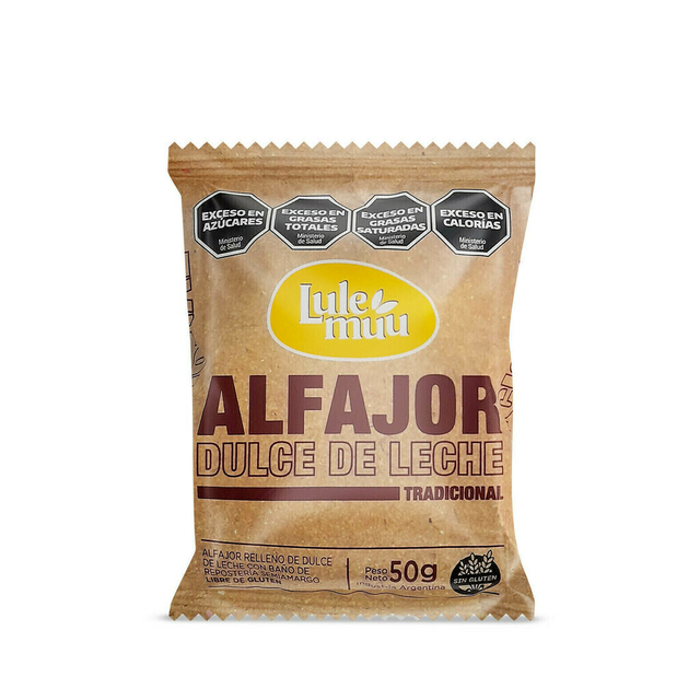 ALFAJOR TRADICIONAL DDL SIN TACC 12U LULEMUU