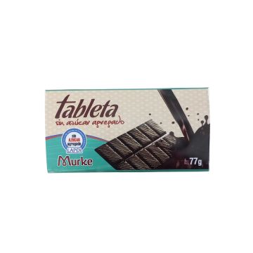TABLETA DE CHOCOLATE 0% AZUCAR X77G MURKE