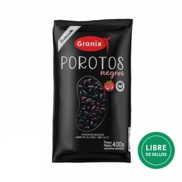 POROTOS NEGROS SIN TACC 400GR GRANIX