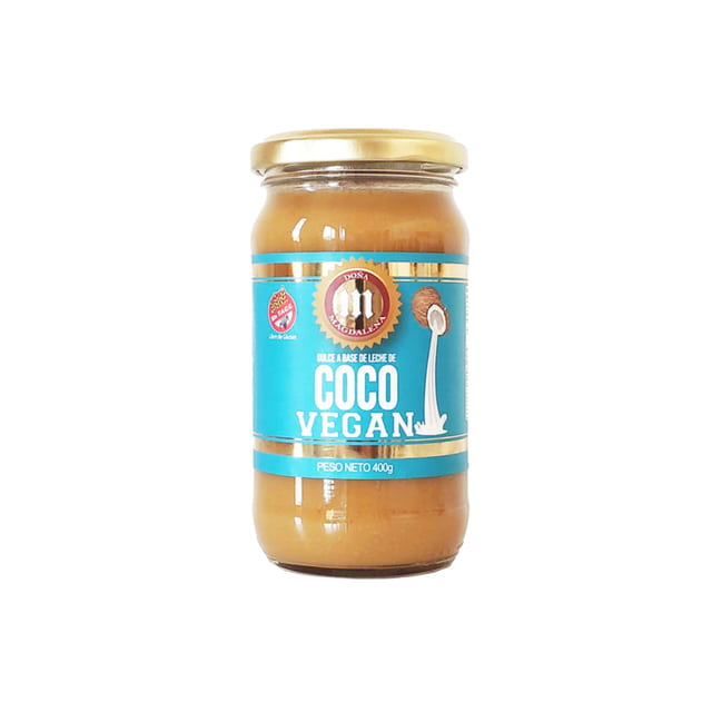 DULCE DE LECHE COCO VEGANO STEVIA SIN TACC 400GR DOÑA MAGDALENA