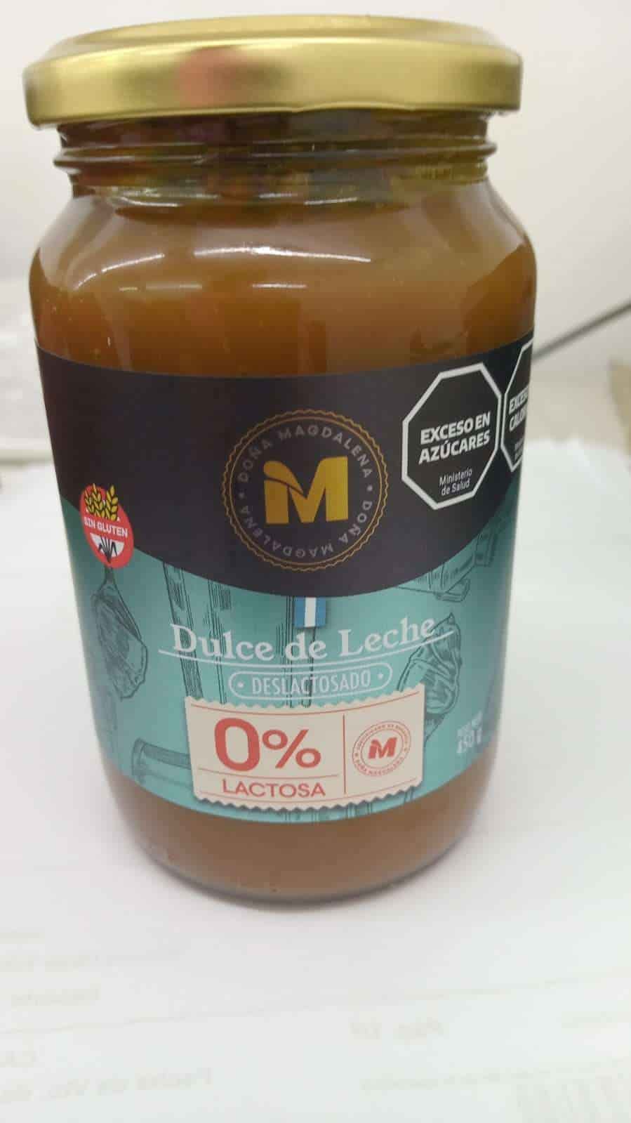 DULCE DE LECHE DESLACTOSADO SIN TACC 450GR DOÑA MAGDALENA