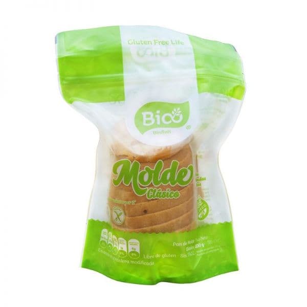 PAN DE MOLDE CLASICO SIN TACC SIN LECHE 200GR BIO