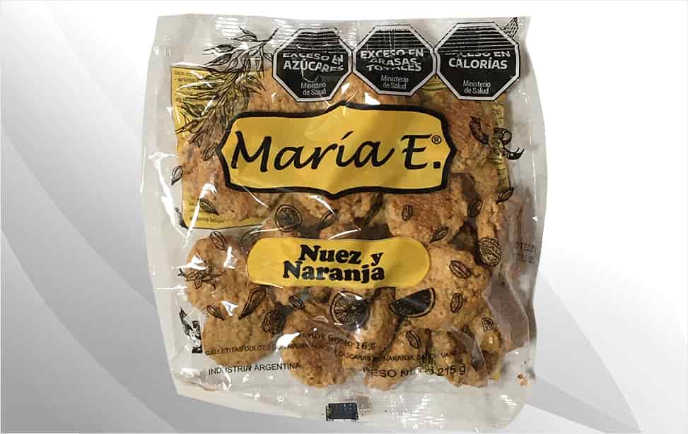 GALLETITAS NUEZ Y NARANJA 215GR MARIA E