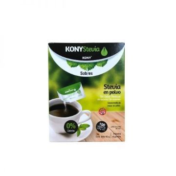 EDULKONY CON STEVIA 100 SOBRES KONY