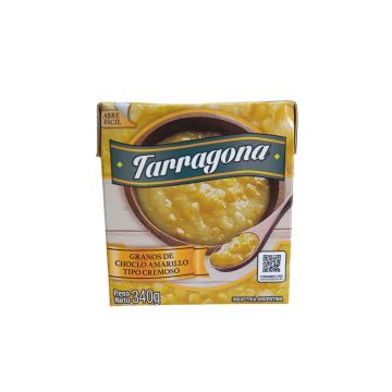 CHOCLO AMARILLO CREMOSO 340GR TARRAGONA