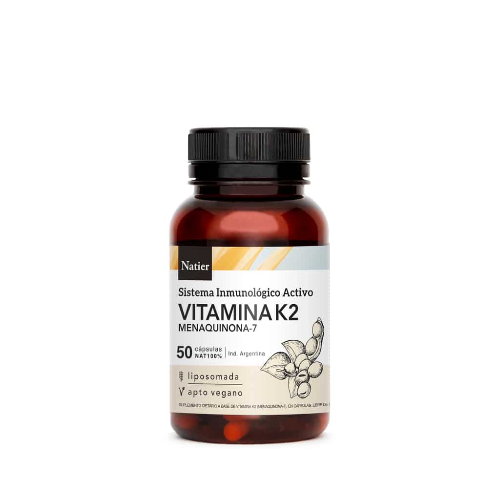 VITAMINA K2 MENAQUINONA-7 50CAP NATIER