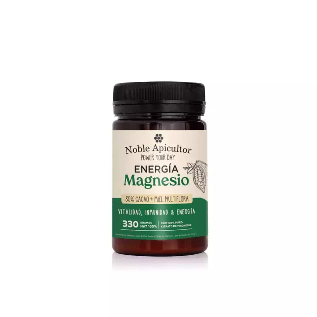 ENERGIA MAGNESIO CACAO X330GRS NOBLE APICULTOR