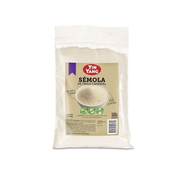SEMOLA DE TRIGO CANDEAL X500GRS YIN YANG