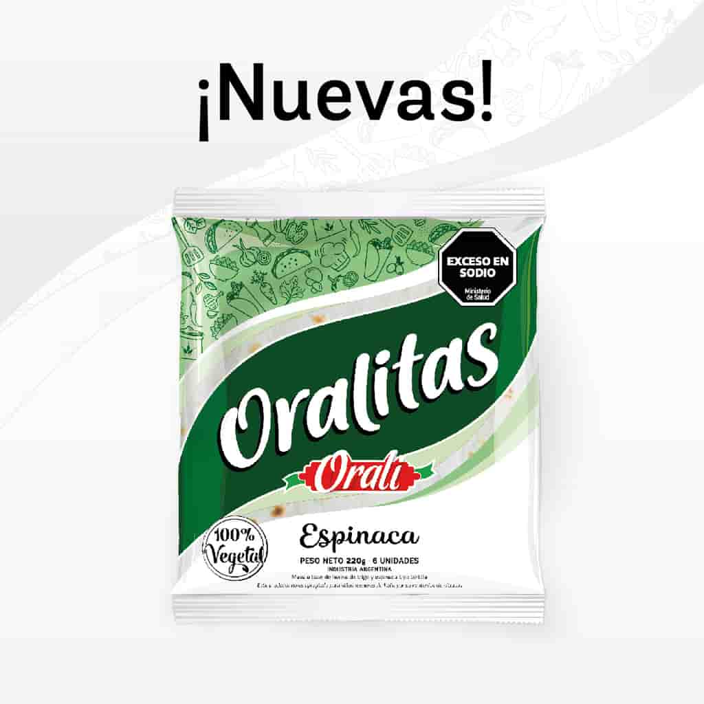 TORTILLA ESPINACA X6U. ORALI