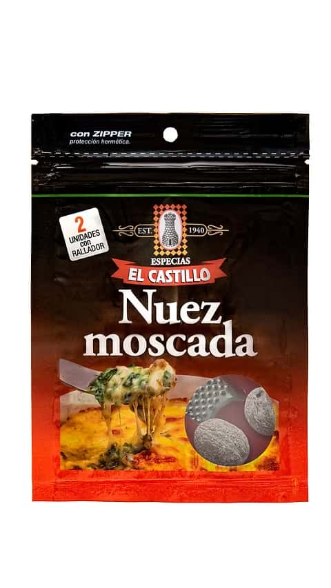 NUEZ MOSCADA X2 C/RALLADOR EL CASTILLO