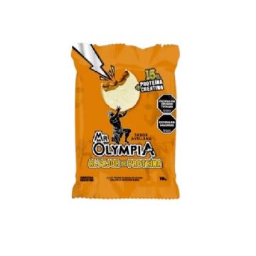 ALFAJOR DE PROTEINA BLANCO AVELLANA 70GR MR OLYMPIA