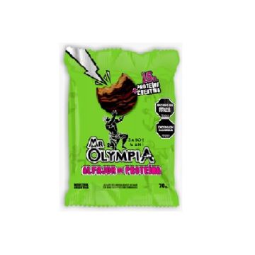 *PROMO AGOSTO** ALFAJOR DE PROTEINA NEGRO MANI X 10U. MR OLYMPIA