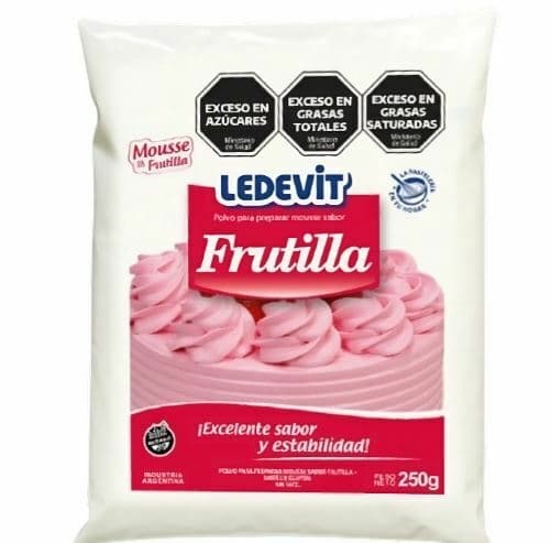 MOUSSE DE FRUTILLA X 250GR LEDEVIT