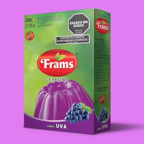 GELATINA LIGHT UVA 26GR FRAMS