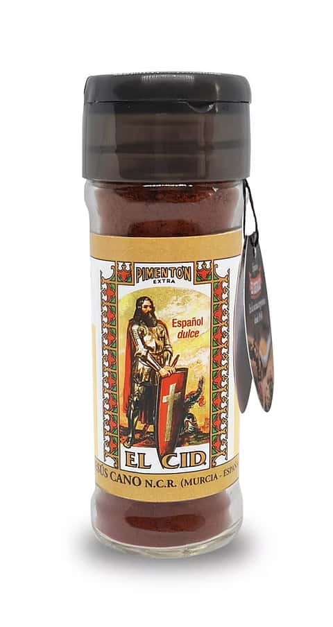 PIMENTON ESPAÑOL DULCE EL CID X50G FRASCO EL CASTILLO