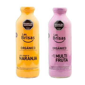 JUGO LIVIANO C/A DE MULTIFRUTA X500CC LAS BRISAS