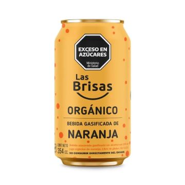 BEBIDA GASIFICADA NARANJA LATA X354CC LAS BRISAS