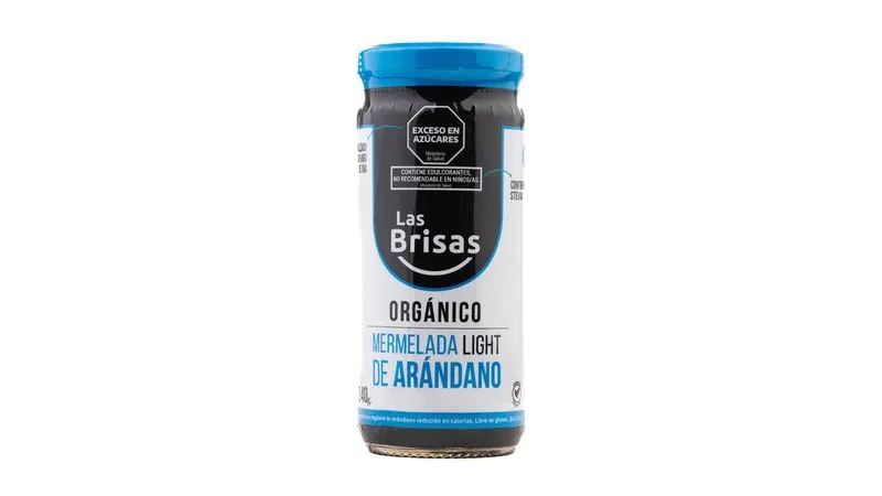 MERM. ORGANICA C/STEVIA ARANDANO Y PERA X240G LAS BRISAS