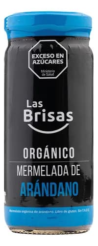 MERM. ORGANICA DE ARANDANO CON AZUCAR X260G LAS BRISAS