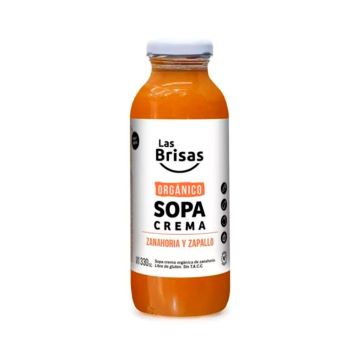 SOPA CREMA DE ZANAHORIA Y ZAPALLO X330CC LAS BRISAS