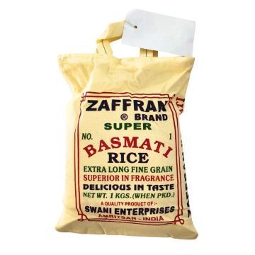ARROZ BASMATI (INDIA) BOLSA X KG