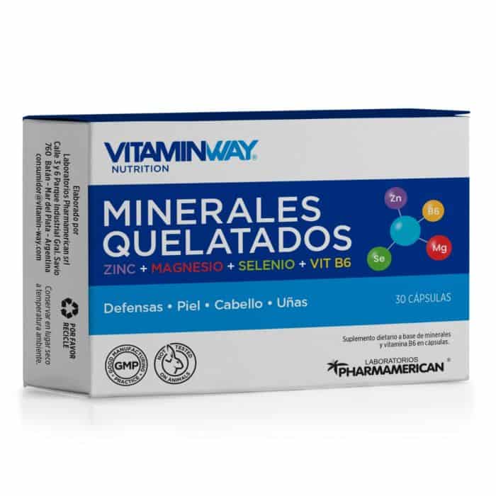 MINERALES QUELATADOS X 30CAP VITAMIN WAY