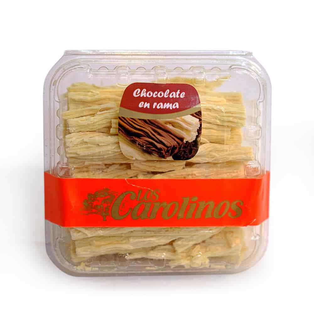 CHOCOLATE EN RAMA BLANCO X100GRS LOS CAROLINOS