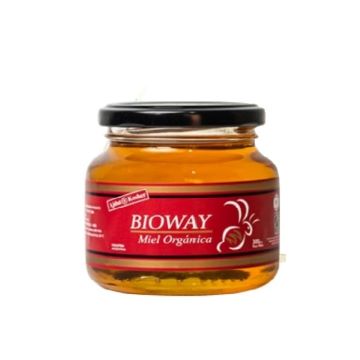 MIEL LIQUIDA X300 ORGANICA VIDRIO BIOWAY