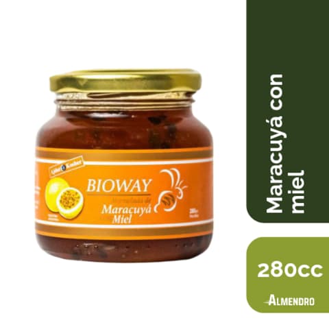 MERMELADA MIEL Y CASSIS X280 VIDRIO BIOWAY