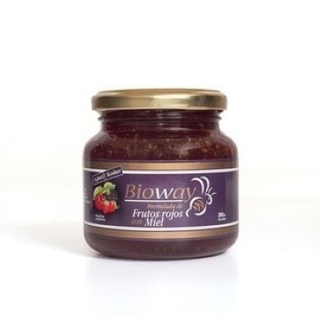 MERMELADA MIEL Y FRUTOS ROJOS X280 VIDRIO BIOWAY