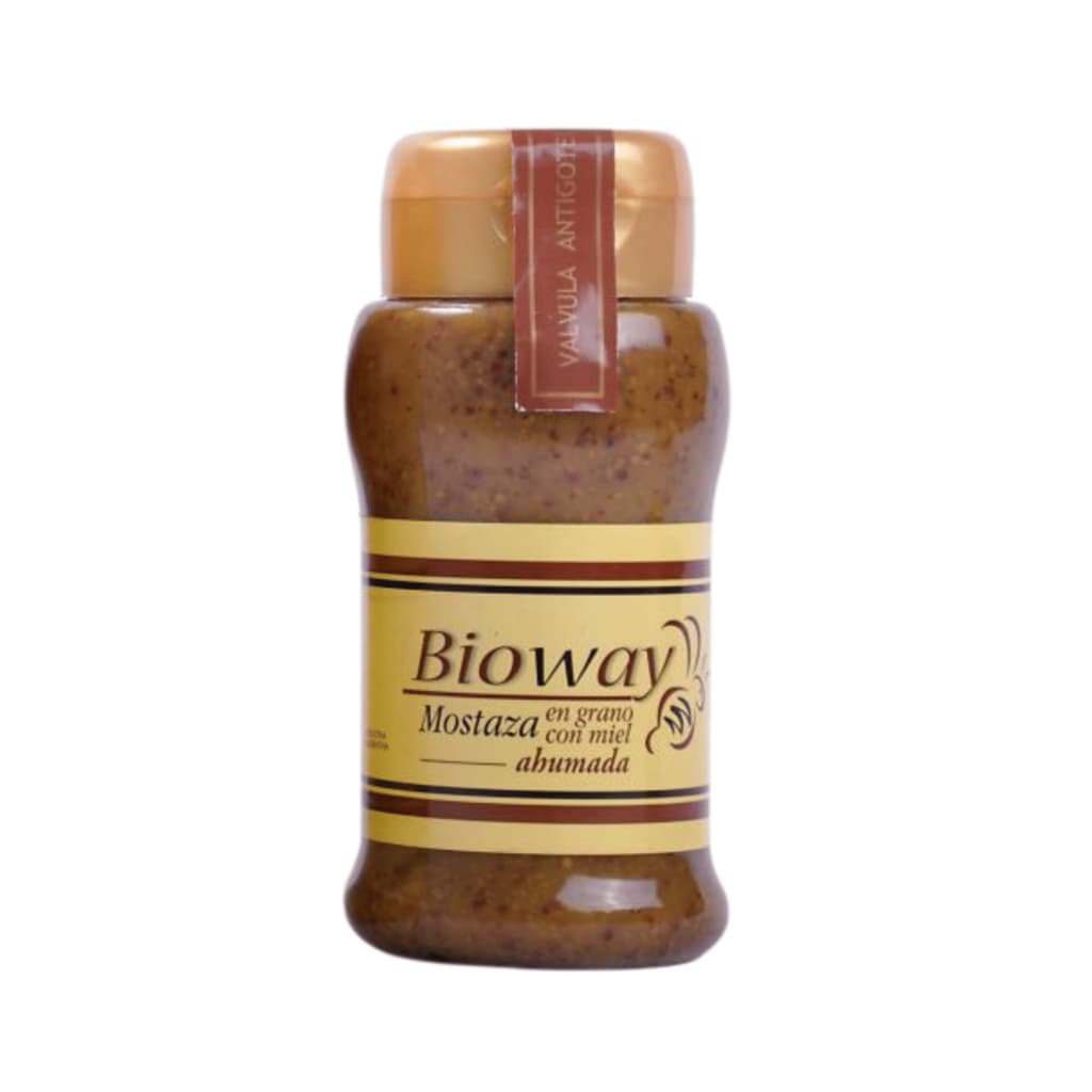 MOSTAZA GRANO CON MIEL X260 ANTIGOTEO BIOWAY