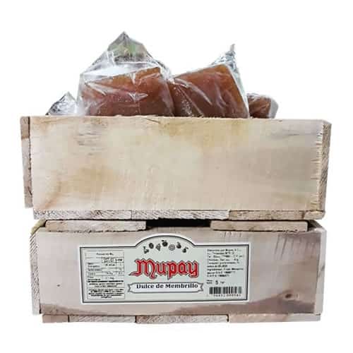 DULCE DE MEMBRILLO CAJON X 5KG MUPAY