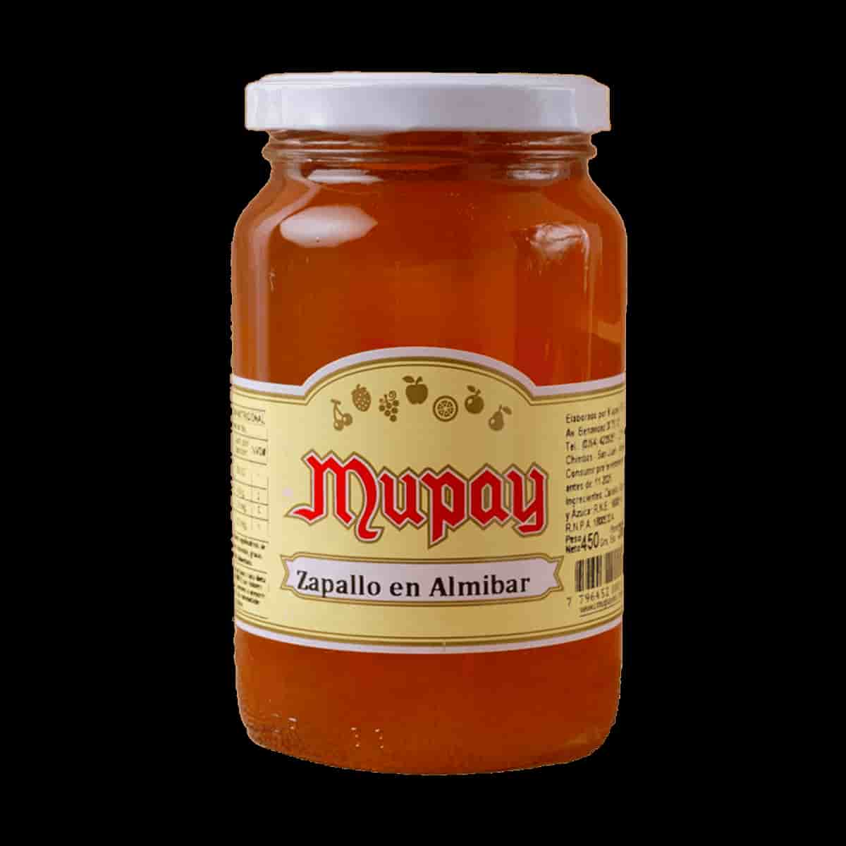 ZAPALLO EN ALMIBAR X 450GR MUPAY