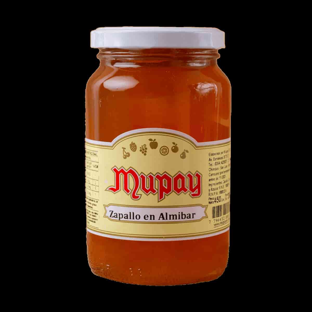 ZAPALLO EN ALMIBAR X 850GRS MUPAY