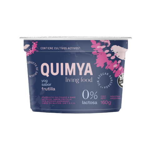 **PROMO 2X1** YOGUR SABOR FRUTILLA X 160G QUIMYA