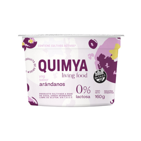 **PROMO 2X1** YOGUR SABOR ARANDANOS X 160G QUIMYA