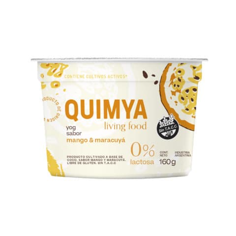 **PROMO 2X1** YOGUR SABOR MANGO Y MARACUYA X 160G QUIMYA